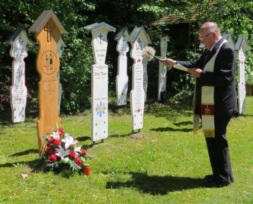 BGR Willibald Spießl bei der Segnung